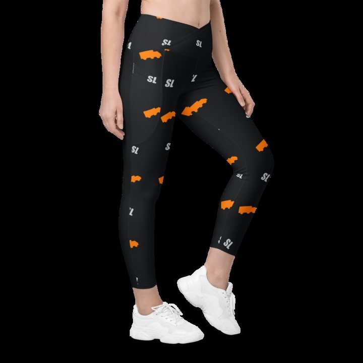 Serious Load Trucks Leggings in White