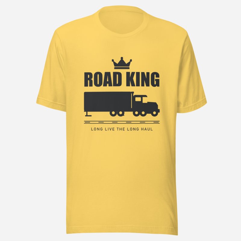 Serious Load Road King Crown Road Tee Yellow