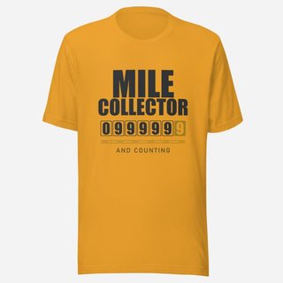 Serious Load Mile Collector Road Tee Mustard