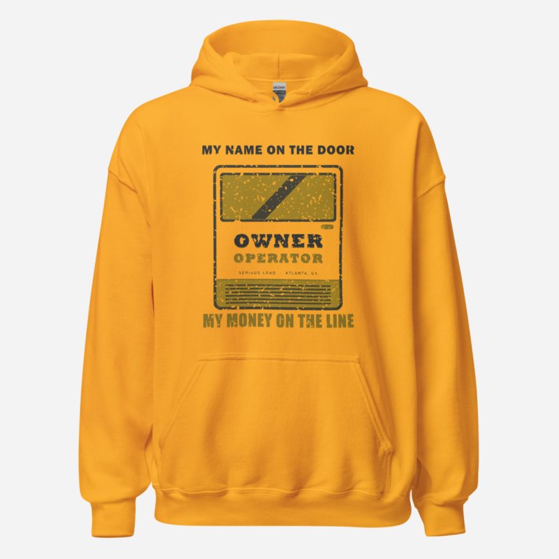 Serious Load My Name On The Door Freight Hoodie