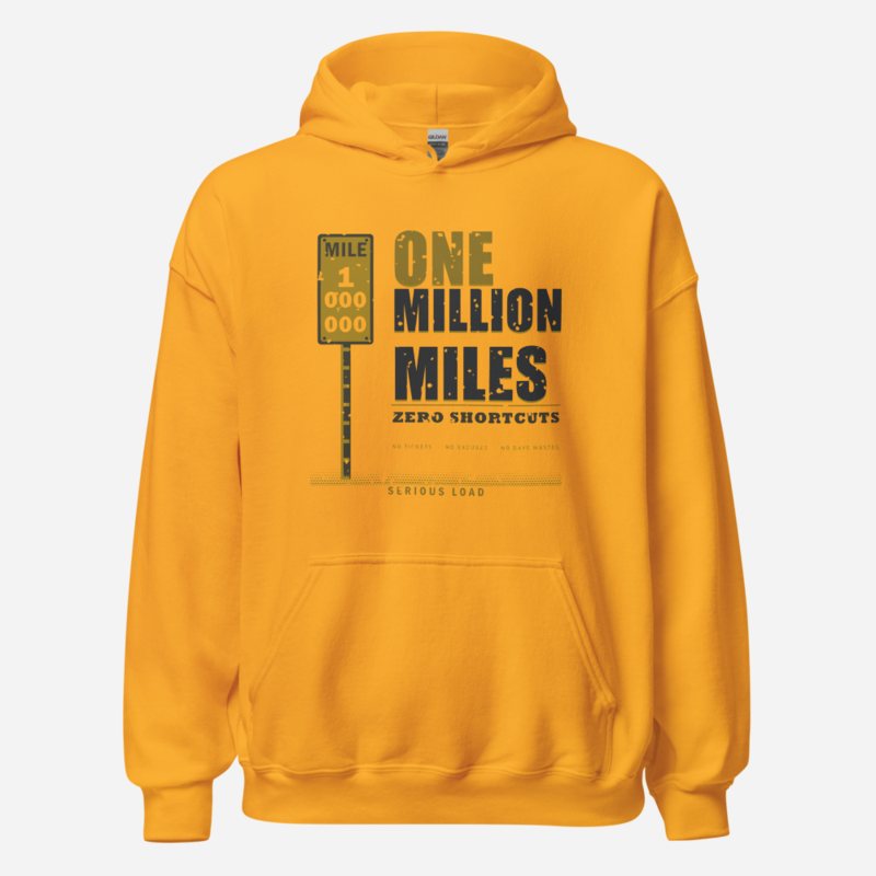 Serious Load One Million Miles Freight Hoodie