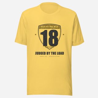 Serious Load Paid By The Mile Freight Tee Yellow