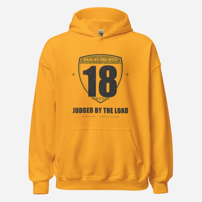 Serious Load Paid By The Mile Freight Hoodie