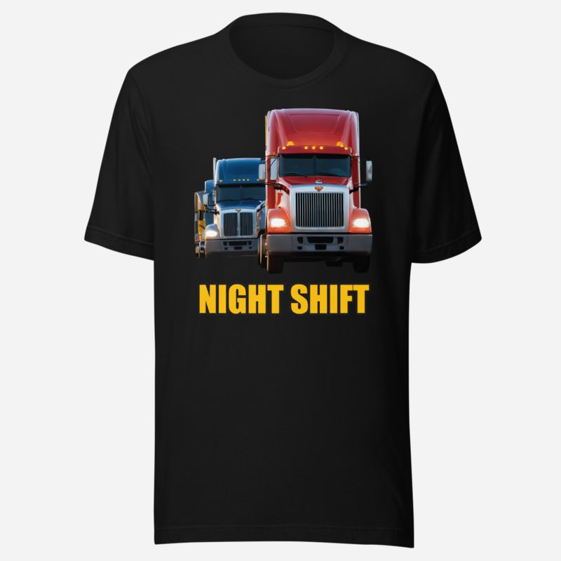Serious Load Night Shift Convoy Tee Black