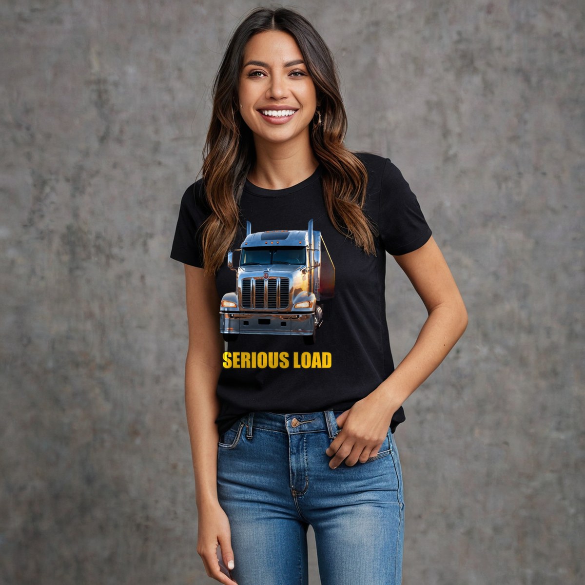 Serious Load Serious Load Semi Truck Tee