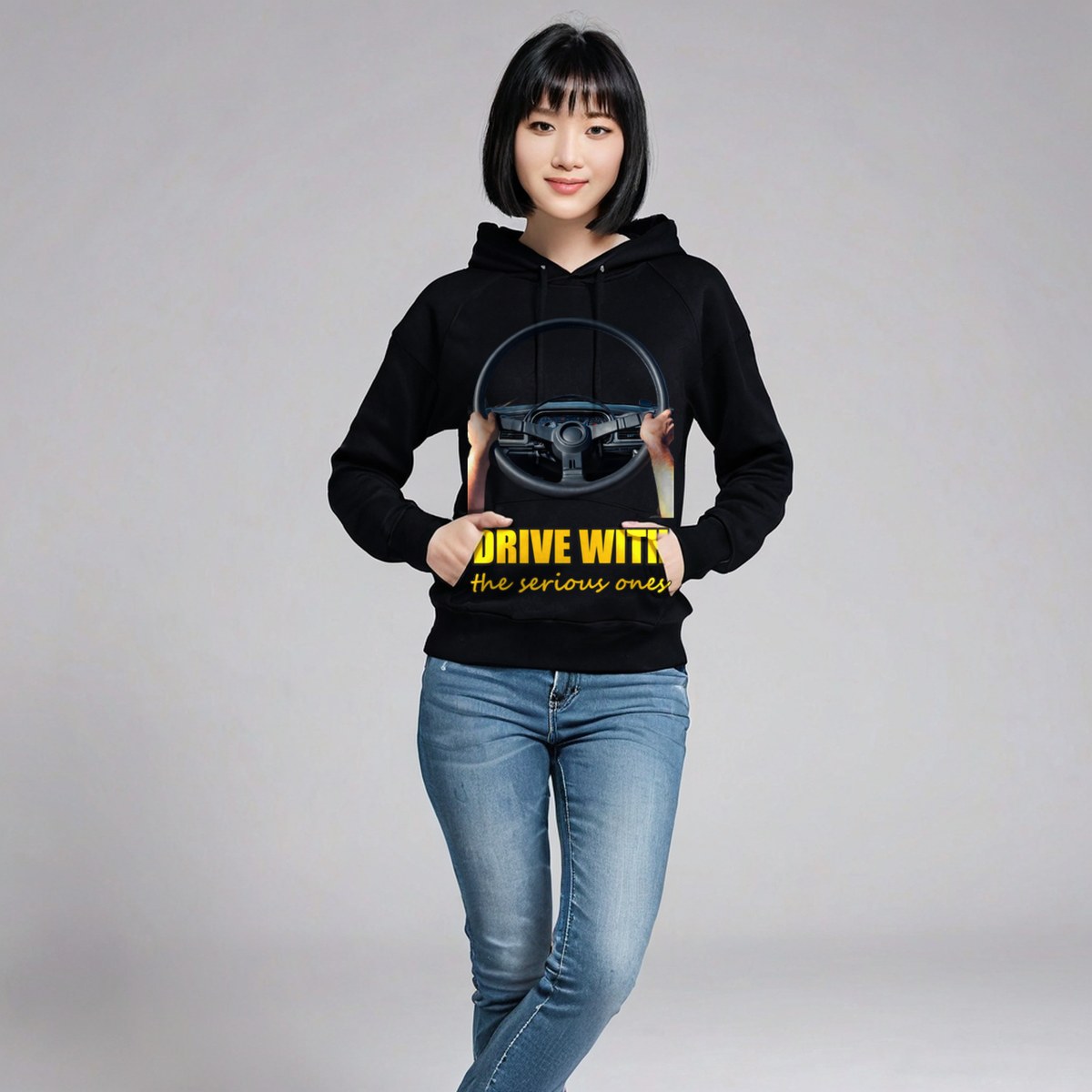 Serious Load Drive With The Serious Ones Steering Wheel Hoodie